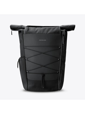 Kapten and Son Banff All Black Backpack