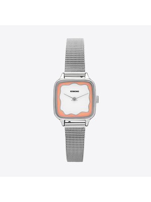 Komono Kate Wave Royale Silver Blush Montre