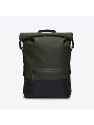 Rains Trail Rolltop Backpack Green Ryggsäck