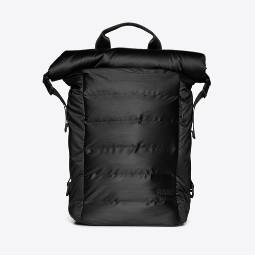 Rains Bator Puffer Backpack Black Rucksack