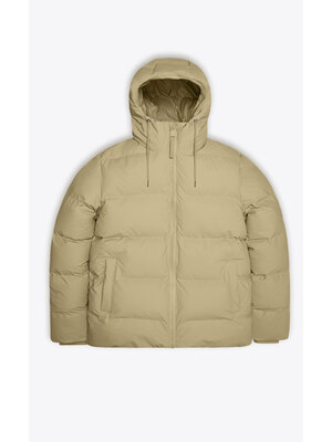 Rains Alta Puffer Jacket Sand Cappotto