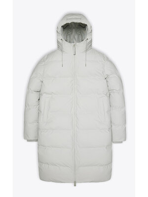 Rains Alta Long Puffer Jacket Ash Cappotto