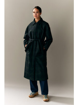 Welter Shelter Rachel G Ninspin Check Navy Cappotto