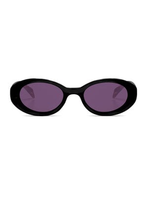 Komono Ana Black Tortoise Plum Sunglasses