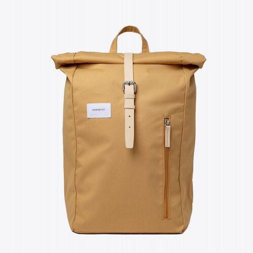 Sandqvist Dante Honey Yellow Backpack