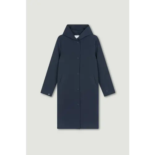 Welter Shelter Not So Long Tube Stretch Twill Navy Parka