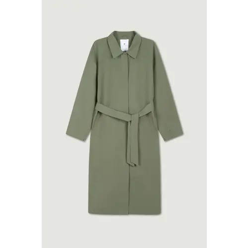 Welter Shelter Rachel G Stretch Twill Light Army Cappotto