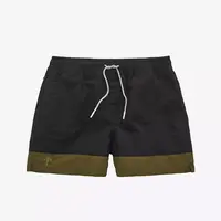 Army Stripe Nylon Swim Shorts