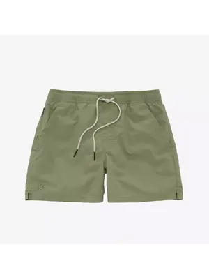 OAS Green Nylon Badeshorts