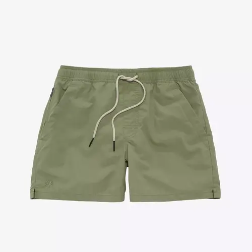 OAS Green Nylon Shorts da bagno