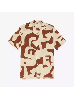 OAS Russet Puzzlotec Viscose Shirt