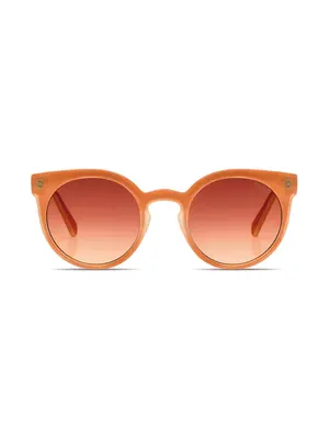 Komono Lulu Velvet Coral Sunglasses