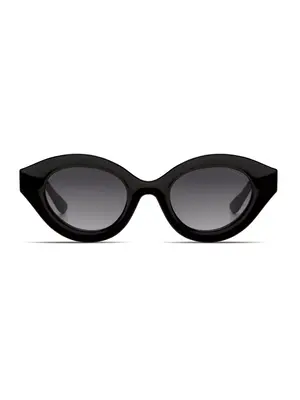 Komono Grace Black Glossy Sunglasses