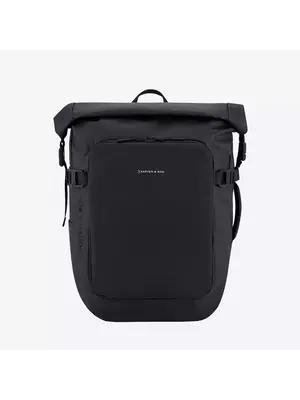 Kapten and Son Lisbon All Black Backpack