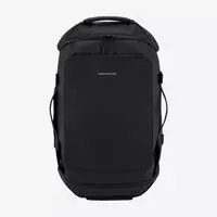 Lisbon Duffle Backpack All Black Backpack