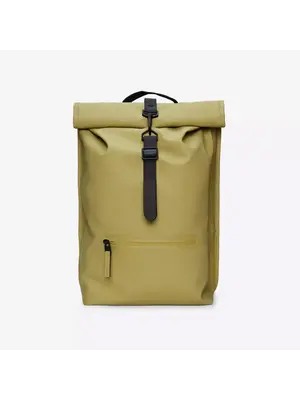 Rains Rolltop Rucksack Khaki Rucksack