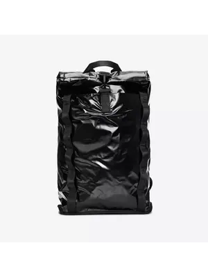 Rains Sibu Rolltop Rucksack Black Backpack