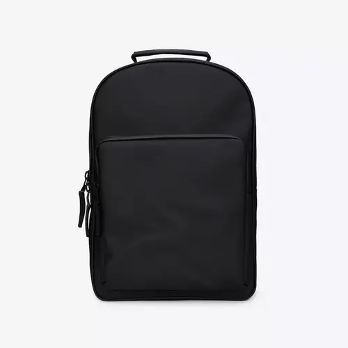 Rains Book Daypack Large Black Rucksack