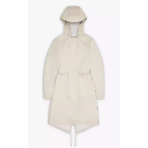 Rains String Parka Dune Grain Regnjakke