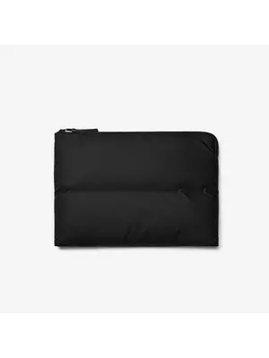 Rains Nyssa Puffer Laptop Cover Black 13/14 inch Laptopfodral