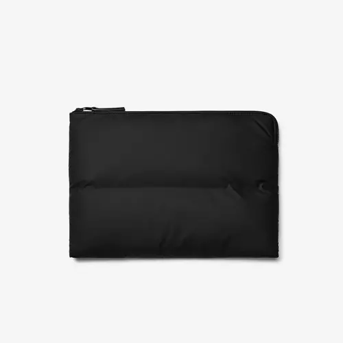 Rains Nyssa Puffer Laptop Cover Black 13/14 inch Laptophülle