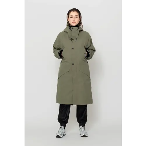 GoFranck Cold Winter Deep Lichen Green Parka