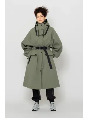 GoFranck Indra Deep Lichen Green Coat