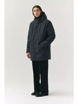 Welter Shelter Don Down Steel Grey Manteau