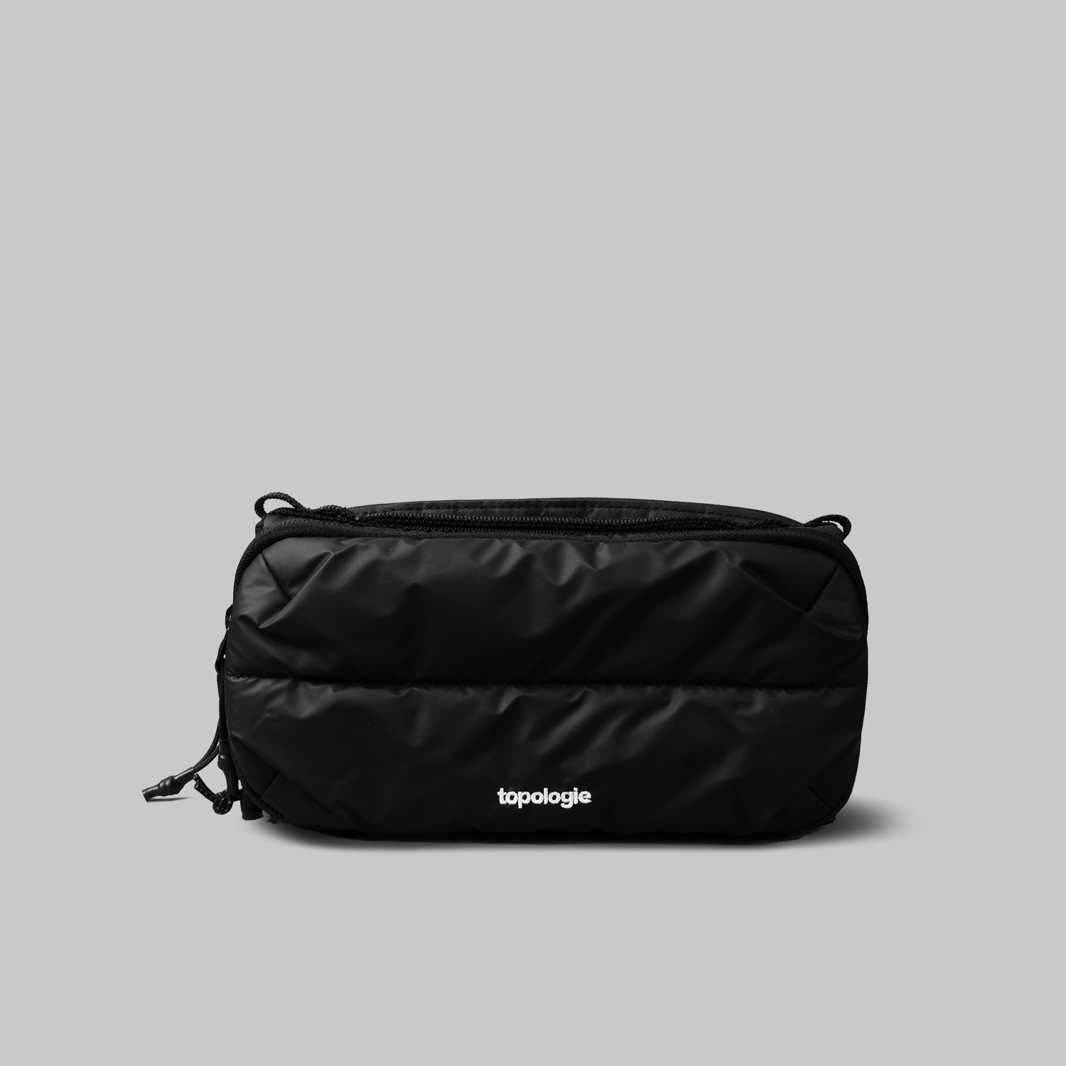 Topologie Bottle Sacoche Medium Black Puffer Bag - FREE 24h Topologie Bottle Sacoche Medium Black Puffer Bag - FREE 24h