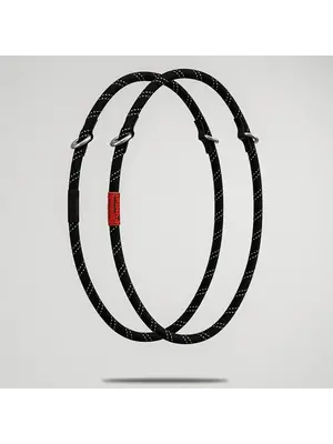 Topologie 10mm Rope Loop Black Reflective Cinghia per il trasporto