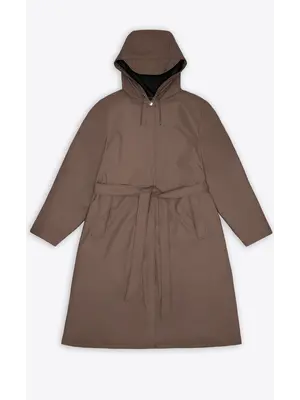 Rains A-Line Longer W Jacket Shade Regenmantel
