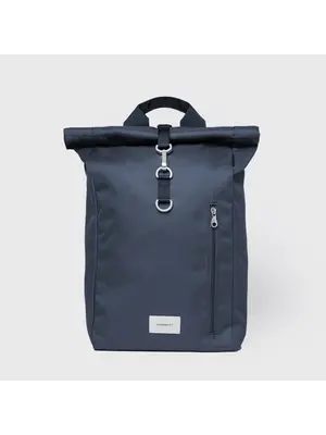 Sandqvist Ground Rolltop Backpack L Navy Rugzak