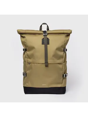 Sandqvist Icon Rolltop Backpack L Olive Drab Rygsæk