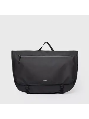 Sandqvist Stream Messenger Black Borsa a tracolla
