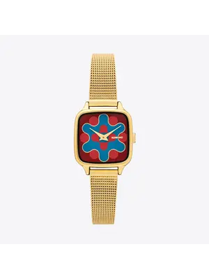 Komono Kate Aurora Royale Gold Maroon Blue Uhr