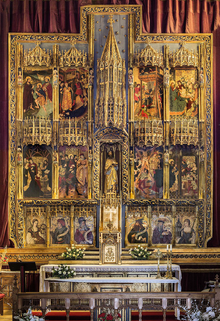El retablo kapel