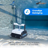 Ada ZB20C - Zwembadrobot - voor bodem, wanden en waterlijn