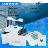 Zoef Robot Ada ZB20C - Swimming pool robot - for floor, walls and waterline