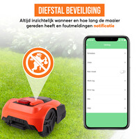 Zoef Robot robotic lawnmower Dirk with App <600 m2