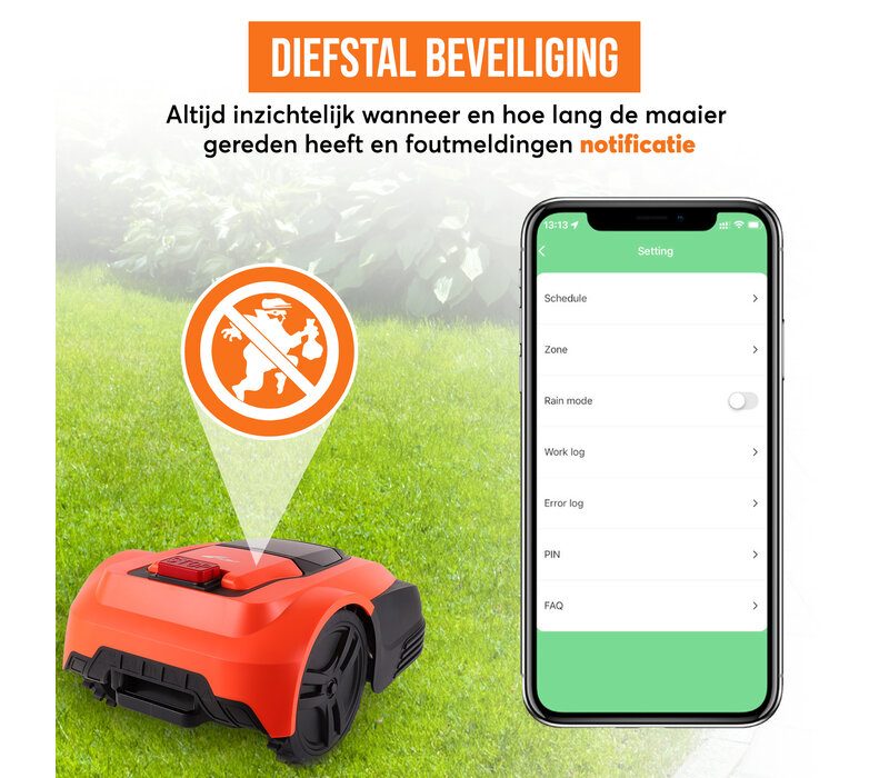 Robotermäher Dirk mit App <600 m2