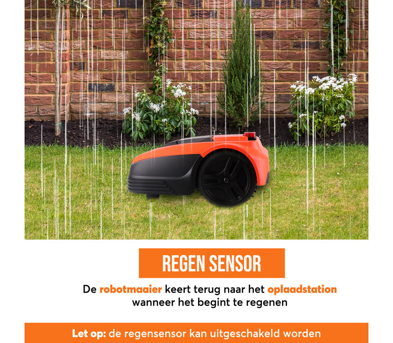 Zoef Robot robotic lawnmower Dirk with App <600 m2