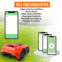 Zoef Robot robotic lawnmower Betsie with APP <1400 m2