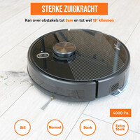 Zoef Robot: Most advanced self-cleaning robot vacuum cleaner "Willem" with waste disposal