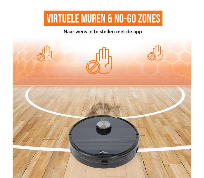 Zoef Robot: Most advanced self-cleaning robot vacuum cleaner "Willem" with waste disposal