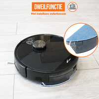 Zoef Robot: Most advanced self-cleaning robot vacuum cleaner "Willem" with waste disposal