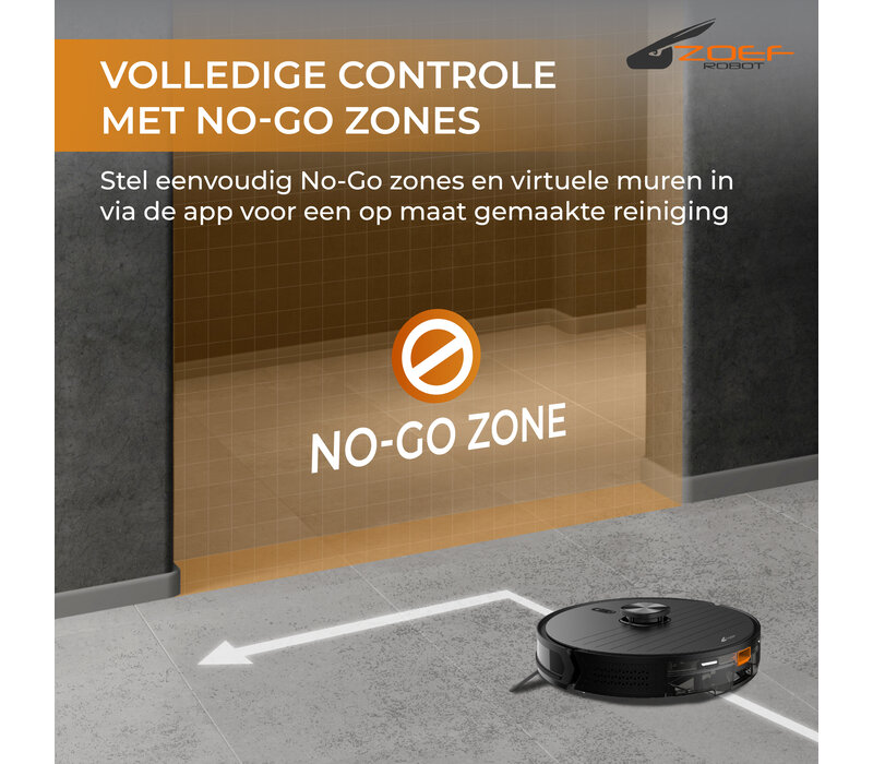 Zoef Robot robot vacuum cleaner Arie with extraction unit
