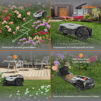 Roboter-Rasenmäher Katrien bis 500 m² mit App