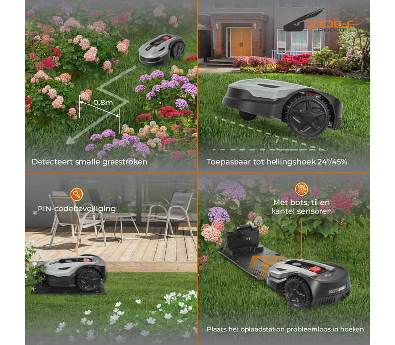 Robot lawn mower Katrien up to 500m2 With App