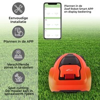 Zoef Robot robotic lawnmower Dirk with App <600 m2