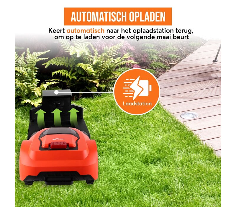 Zoef Robot robotic lawnmower Betsie with APP <1400 m2